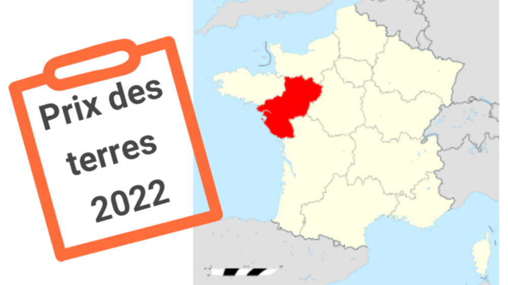 A 3 900 €/ha, le prix des terres libres augmente de 2,3 % en 2022.
